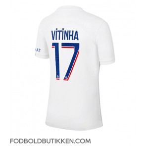Paris Saint-Germain Vitinha Ferreira #17 Tredjetrøje 2022-23 Kortærmet